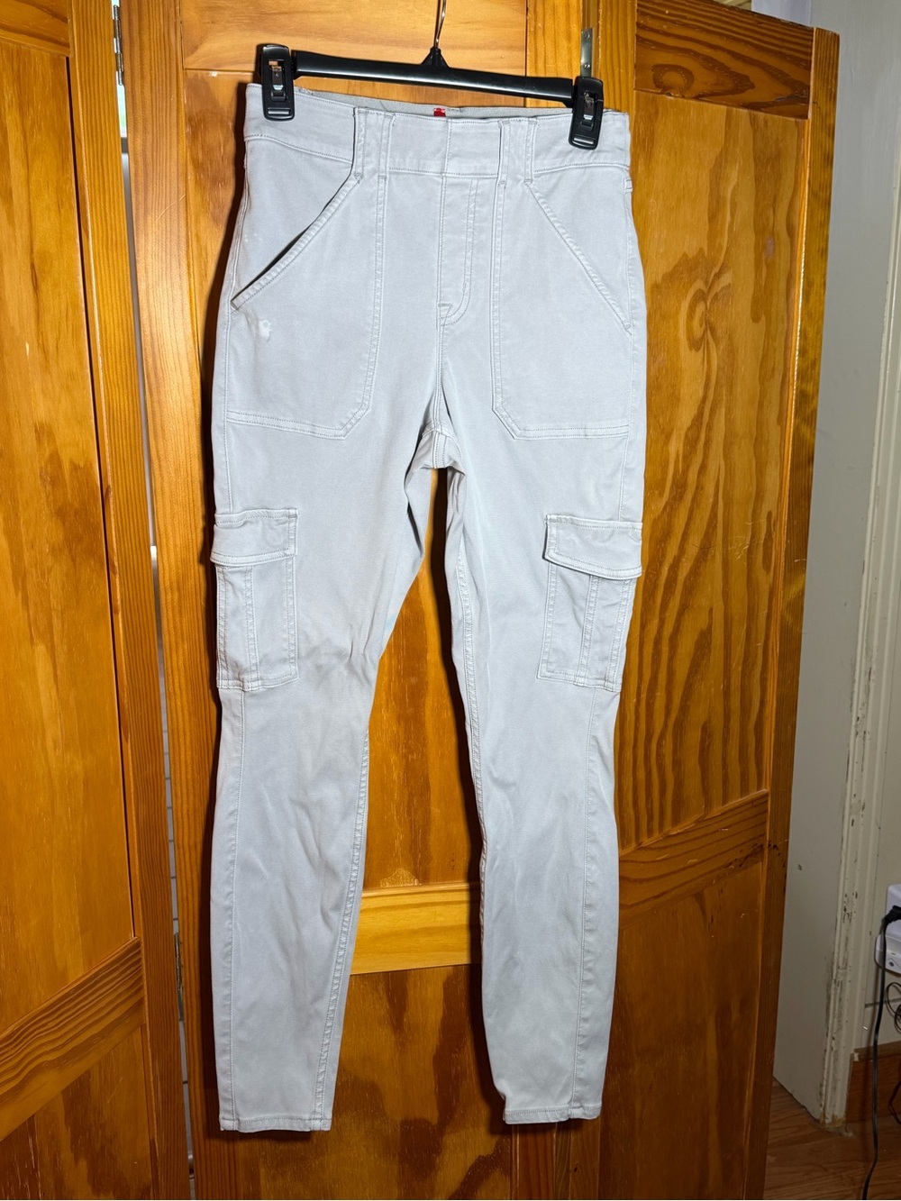 SPANX Slim-Fit Pants in Light Sand